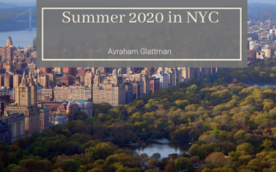 Summer 2020 in NYC